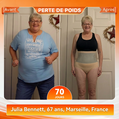 Boutique Officielle | 🌺🌺 𝐏𝐀𝐔𝐑𝐀𝐉𝐔® 2026 Short Sculptant & Brûle-Graisses 4-en-1 aux Micro-Particules de Moringa & Berbérine LYJ